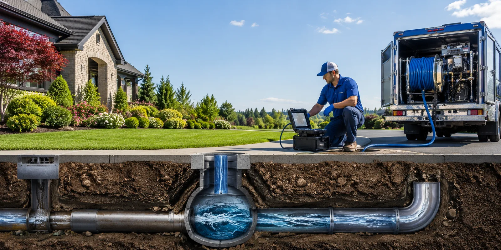 Drainage restoration information for New Cumberland, WV